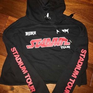 Divided Justin Bieber Hoodie Stadium Tour